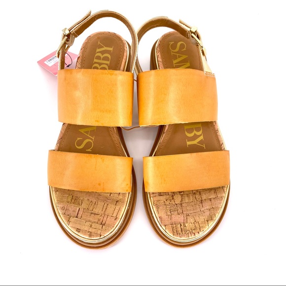 Sam & Libby Marci Strap Sandals BLK/NUDE Size 8.5 - Picture 2 of 7